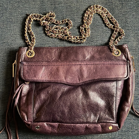 REBECCA MINKOFF swing bag in plum - Picture 7 of 7